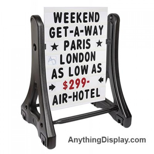 29 x 42 inch Outdoor - Rolling Sign Holder