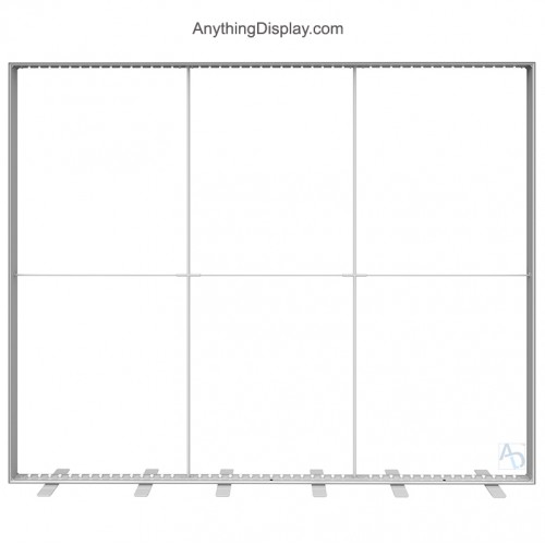 10ft x 8ft Vector Frame Essential Lighted Banner Wall Rectangle 05