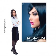  36 in x 60 in Aspen Fabric - Graphic Banner Aspen 3ft x 5ft Display