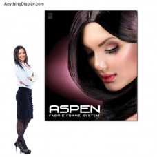  60" wide x 72" Aspen Fabric - Graphic Package (Frame & Graphic)