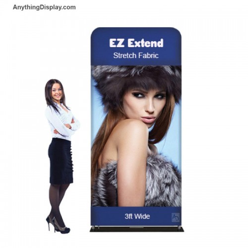 3 x 5.5 or 6.5 ft. EZ Extend® with Fabric (Graphic Package)