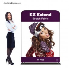 4 x 5.5 or 6.5 ft. EZ Extend® with Fabric (Graphic Package)