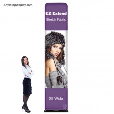 2 x 11.5 ft. EZ Extend® Single-Sided with White Back Fabric (Graphic Package)
