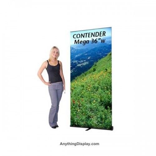 Custom Printed Banner for Contender Mega Display 3' 