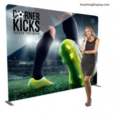 EZ Stand 10ft Trade Show  Banner Backdrop - Double Sided Graphic