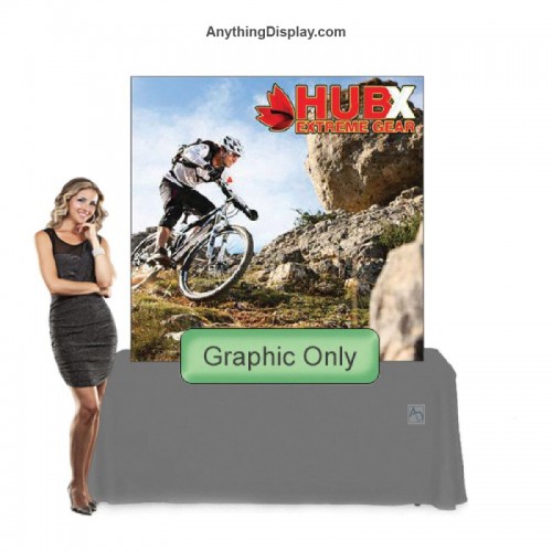5 x 5 ft. RPL Fabric Pop Up Display Straight (Hardware Only)