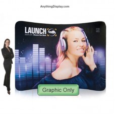 Stretch Fabric Graphic for the 10ft Curved EZ Tube Display