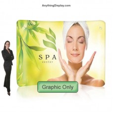 Stretch Fabric Graphic for the 8ft Curved EZ Tube Display