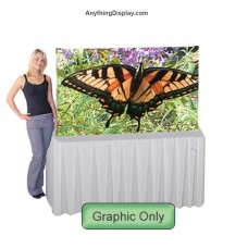 Stretch Fabric Graphic 5ft w x 2.5ft h Hop Up Custom Graphics