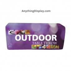 Outdoor Table Throw 6ft Fully Printed