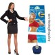 Outdoor Banner Stand Zephyr Sidewalk Display - Double Sided Outdoor Banner Stand Zephyr Sidewalk Display - Double Sided