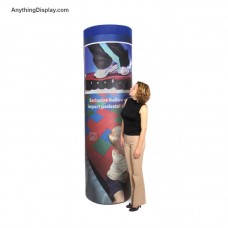 Pop Up Display Tower for Trade Show Booths Coyote Pillar 2 ft wide