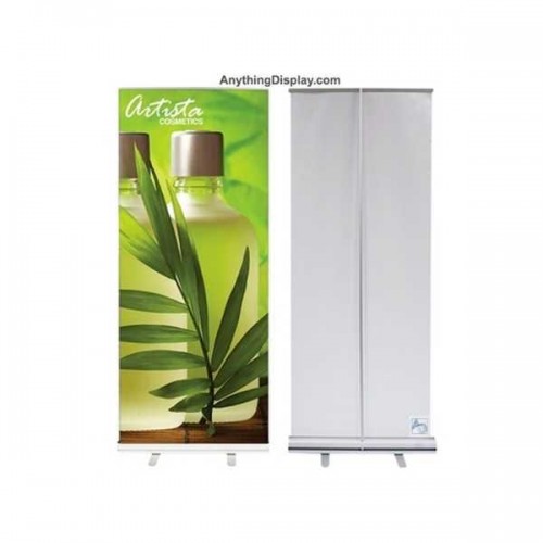 Retractable Banner Stand 32w Econo Roll Economy Trade Show Display
