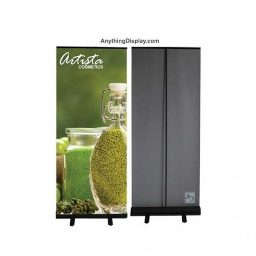 Retractable Banner Stand 34w Econo Roll Economy Banner Stand