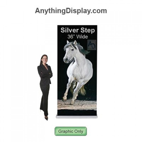 Graphic Banner for Silverstep Banner 3ft wide