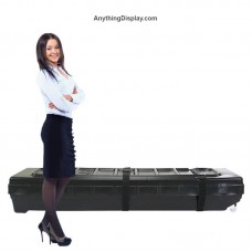 Hard Case with Wheels La Caja Case for Trade Show Displays