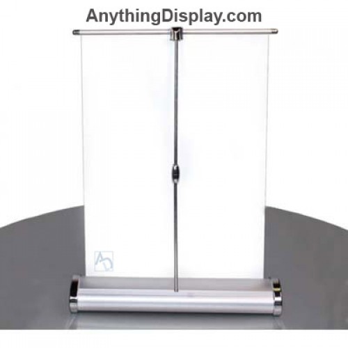 Economy Retractable Table Top Banner Stand Breeze 11x18