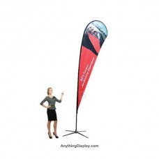 15.75 ft. X-Large Teardrop Flag X-Base Single-Sided (Graphic Package)