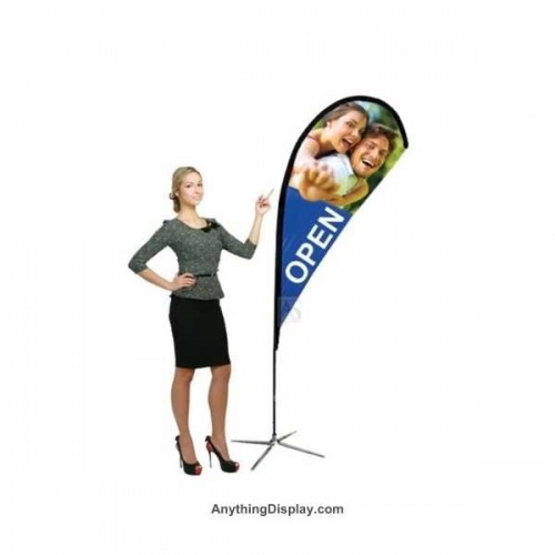 Flag Banner Outdoor Ground Spike Base