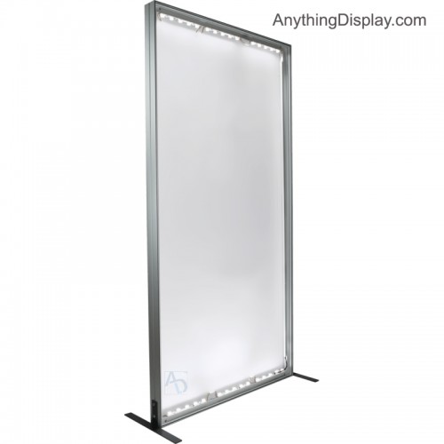 4ft x 8ft Vector Frame Essential Lighted Banner Stand Rectangle 04