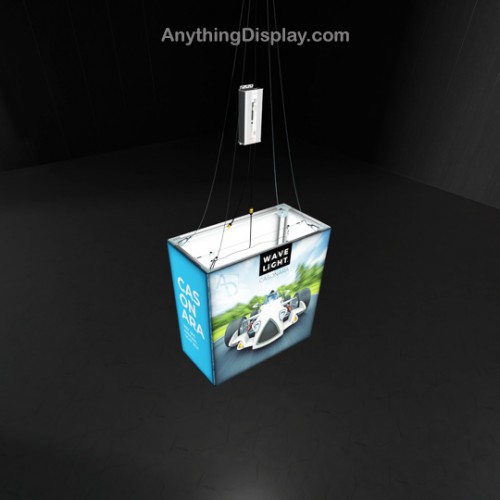 WaveLight Casonara Blimp Rectangular 360º Hanging Light Box 3.5ft 