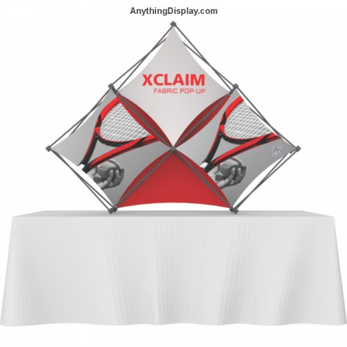 Popup Multi Squares Xclaim 10ft Fabric Display Kit 06