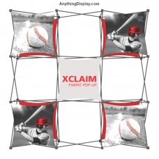 Popup Display Fabric Panels Xclaim 8ft Tradeshow Booth Kit 04