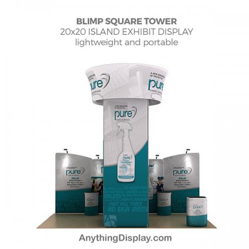 Blimp Square Tower 12ft with Rotating Tube 