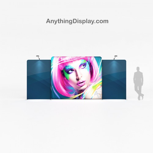 10 ft. EZ Tube® Connect Straight Top Backlit Single-Sided (Graphic Package)