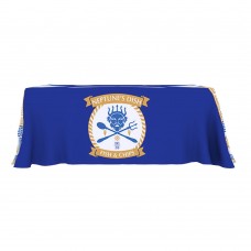 One Choice Table Throw 6ft Custom Printed Full Color 4-Sided