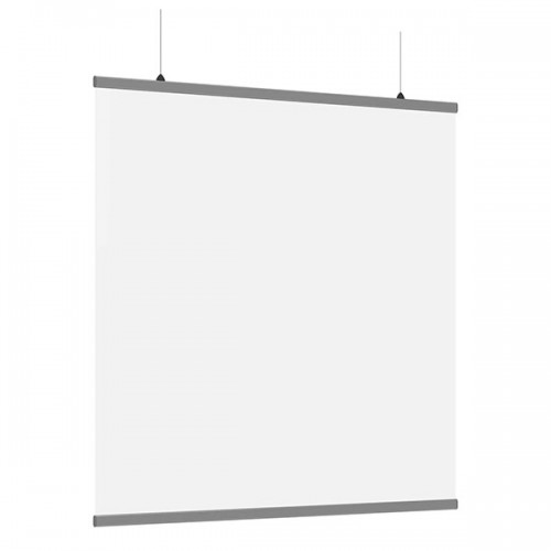 Sneeze Guards - Hanging Protection Shields - Poster Snapper Kit