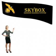 Wave 14ft Skybox Hanging Banner 5ft tall Printed Graphic 