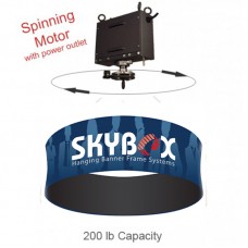 Spinning Motor Indoor for Hanging Banner Displays 200lb with Rotating Outlet