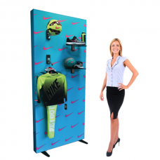 Retail Product Display Kit For Trade Shows 3ft x 7ft With Graphic