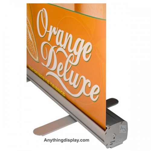 24 x 80 in. Econoroll Retractable Banner Silver Stand 