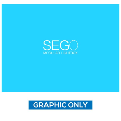 9.8 x 7.4ft. SEGO Modular Lightbox Display Single-Sided (Graphic Only)