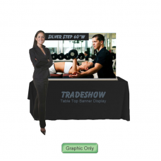 Printed Banner for Silverstep Tabletop 5'