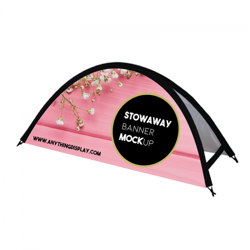 Tåget Seneste nyt atlet Stowaway Pop Up Banner Outdoor Popup Banner 6ft Portable Banners