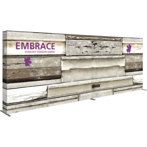 Embrace Backdrop 20'w x 7.5' with SEG Tension Fabric Graphic