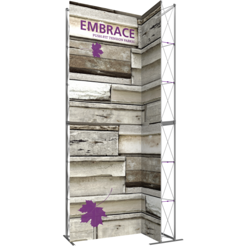 Embrace 7ft Wide Stacking Push-Fit Tension Fabric Display