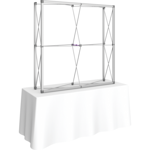 Embrace 5ft Tabletop Push-Fit Fabric Popup Display