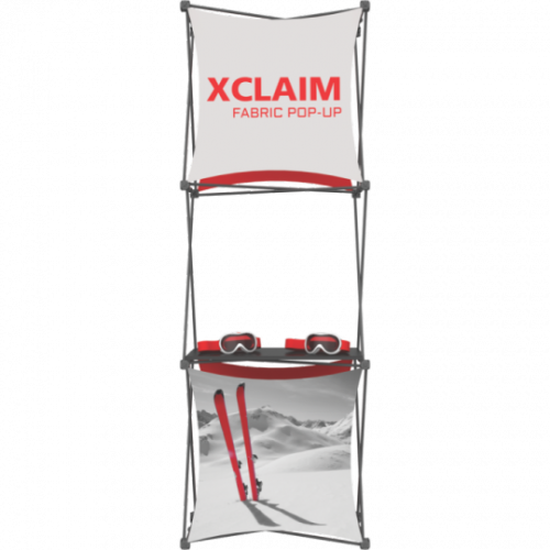 Multi Panel Booth Xclaim 10ft Wide Popup Display Kit 04