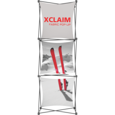 Portable Popup Display Xclaim 2.5ft Fabric Snap Display Kit 01