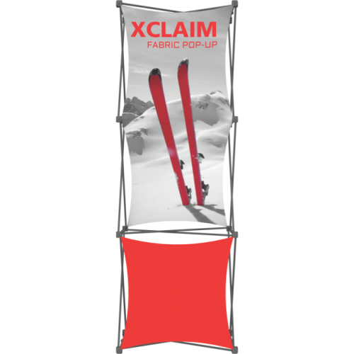Portable Popup Display Xclaim 2.5ft Fabric Snap Display Kit 01