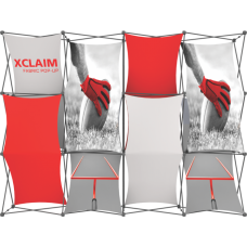 Portable Popup Display Xclaim 10ft Fabric Snap Display Kit 03