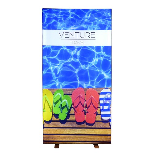 Lighted Banner Stand