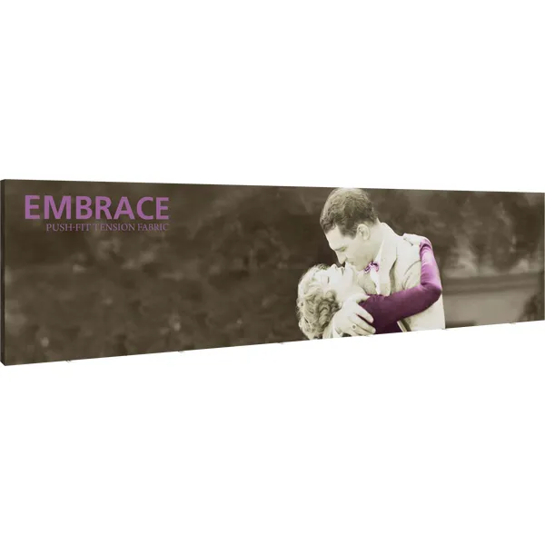 14 ft. x 7.5 ft. Embrace U Shaped Popup With Silicone Edge Graphics