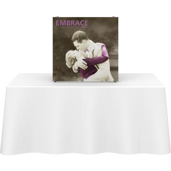 8 ft Embrace Tabletop Display with SEG Popup Frame