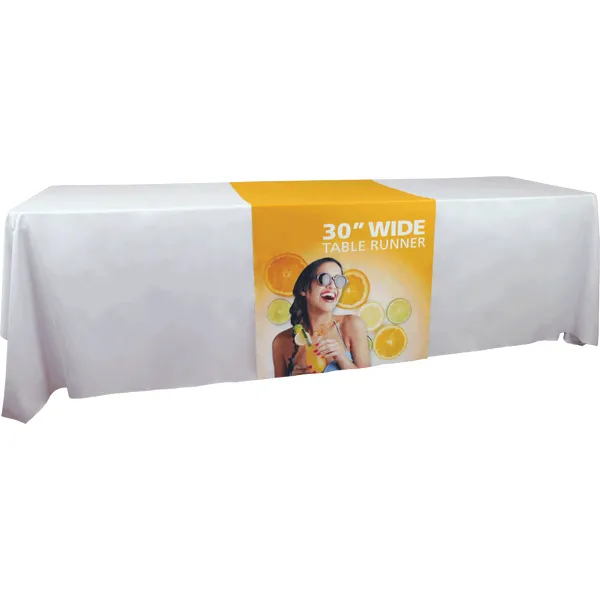 Table Runner 30in wide x 5ft Long Table Cover Runner Printed Dye Sub