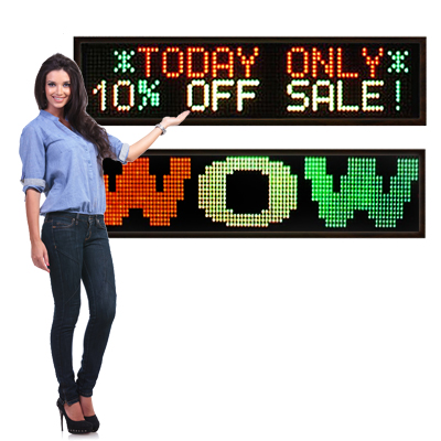 LED Message Boards Two Line
